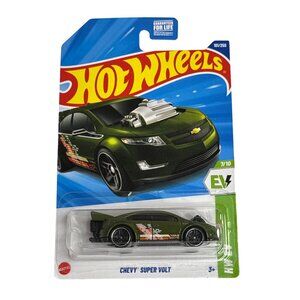 Hot Wheels Chevy Super Volt HW EV New on Card Diecast 1:64